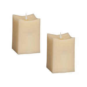 LED Candle Set Moving Flame 6"H – Home Accent by Melrose - 1 of 3