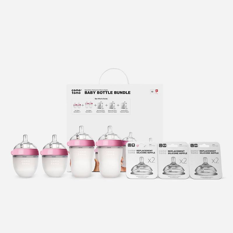 Comotomo Baby Bottle Gift Set, 5 of 10