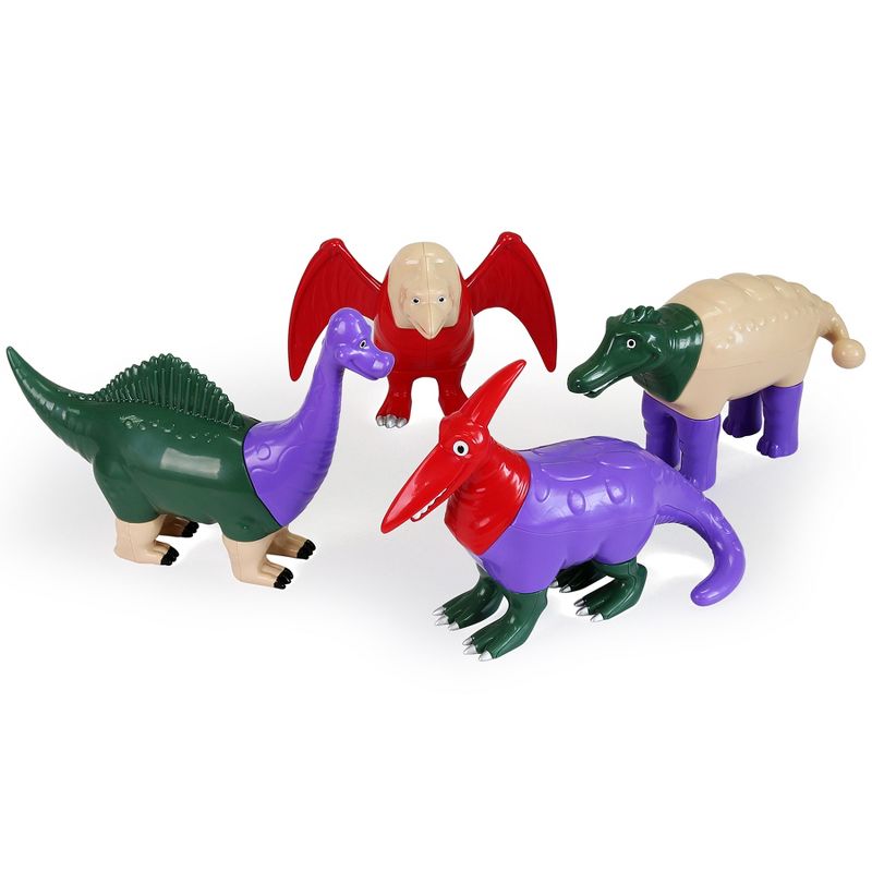 Popular Playthings Magnetic Mix or Match Dinosaurs 2, 2 of 4