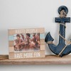 Pavilion Gift Company - Nauti People - 9" x 7.25" Frame (Holds 5" x 7" photo) - Single Image Frames - 2 of 4