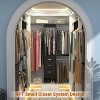 Aheaplus Closet Organizer with Adjustable Shelves, Closet System with Clothes Garment Rack and Fabric Drawer - 4 of 4