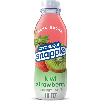 Snapple Zero Sugar Kiwi Strawberry - 16 Fl Oz Bottle : Target