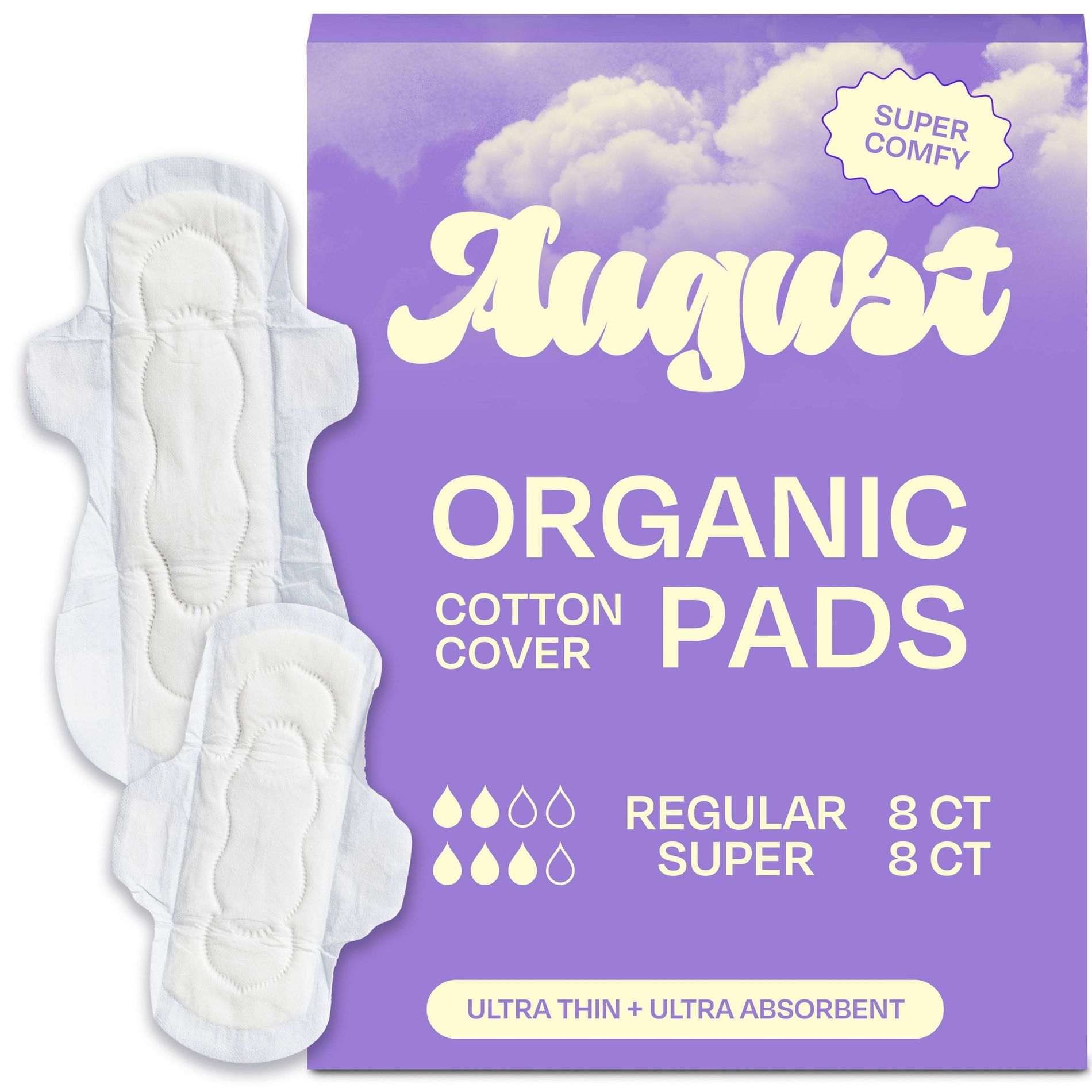 Its August Combo Regular and Super Pads - 16ct