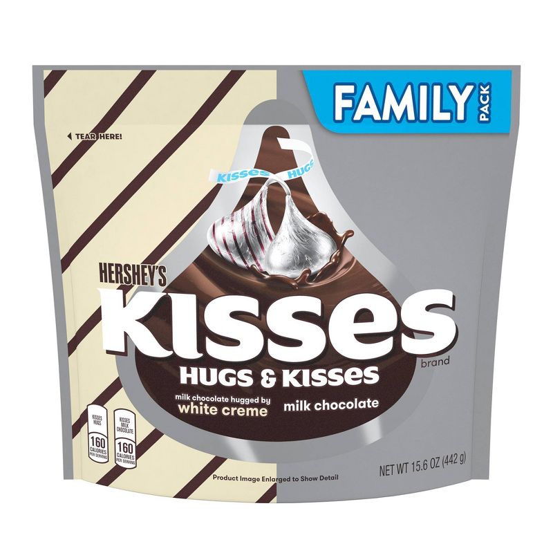 Hershey&#39;s Kisses and Hugs Chocolate Candy Assortment - 3ct/15.6oz, 1 of 6