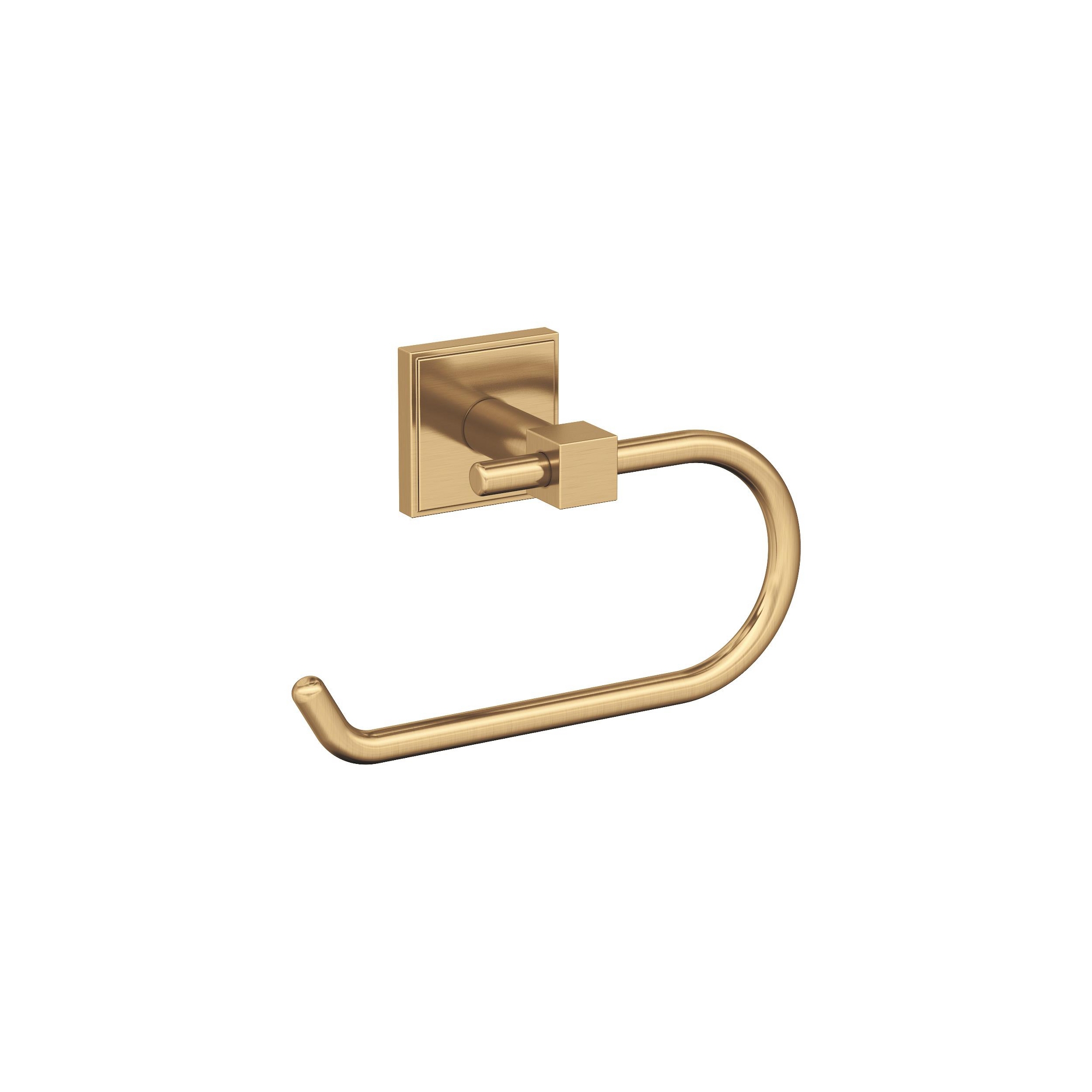 Amerock Appoint Champagne Bronze Single Post Toilet Paper Holder