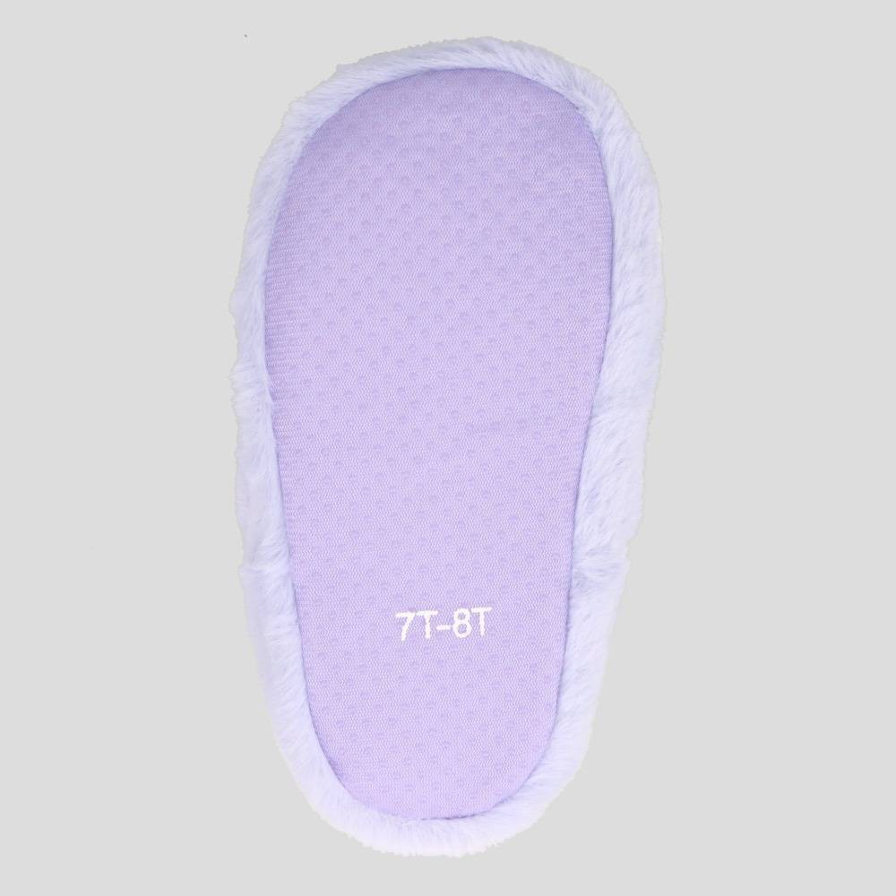 Girls' Hello Kitty A Line Slippers - Lavender 7T-8T