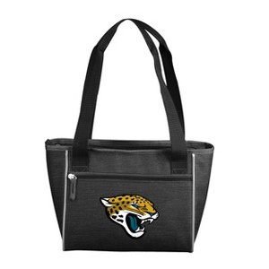 NFL Jacksonville Jaguars Crosshatch 16 Can Cooler Tote - 21.3qt - 1 of 3
