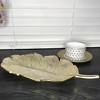 Jiallo Stainless Steel Gold Leaf dish 14.25 x 7" - 2 of 4
