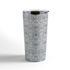 alison janssen hand drawn deco Travel Mug 20 oz Stainless Steel Travel Mug - Deny Designs - 1 of 4