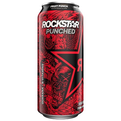 Rockstar® Punched Fruit Punch Energy Drink, 16 fl oz - Kroger