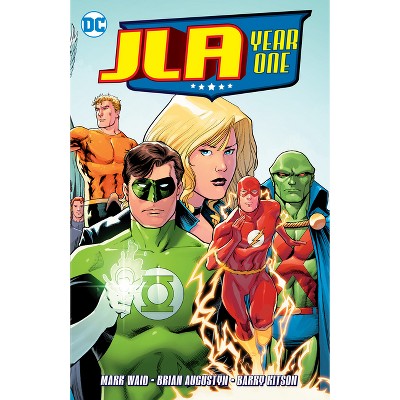 Jla Year One - by  Mark Waid & Brian Augustyn (Paperback)