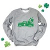 Simply Sage Market Women's Graphic Sweatshirt Shamrock Truck - 3 of 4
