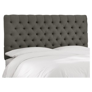 Skyline Furniture Edwardian Tufted Headboard Velvet - 1 of 3