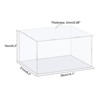 Unique Bargains Acrylic Dustproof Protection Showcase for Collectibles Display 1 Pcs - 2 of 3