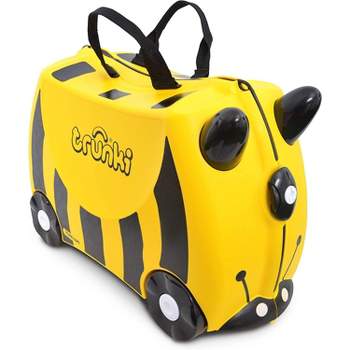 Trunki Kids Ride-On Suitcase & Toddler Carry-On Airplane Luggage: Bernard Bee Yellow