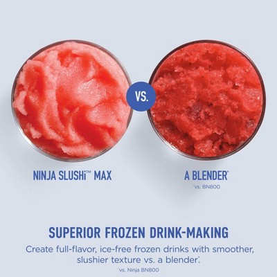 Ninja SLUSHi Max Smart Frozen Drink Maker Blue/Peach FS605