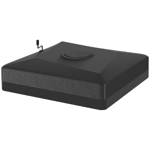 Aghana Digitals Heavy Duty Metal Patio Umbrella Base with Adjustable Pads, 54 lbs Concrete-Filled - 1 of 4