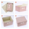 REGALWOVEN Collapsible Fabric Storage Bin with Lid and Handle for Shelves Closet 1 Pc - 3 of 4