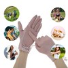Unique Bargains Women's Floral Sunblock Mittens 1 Pair - 4 of 4