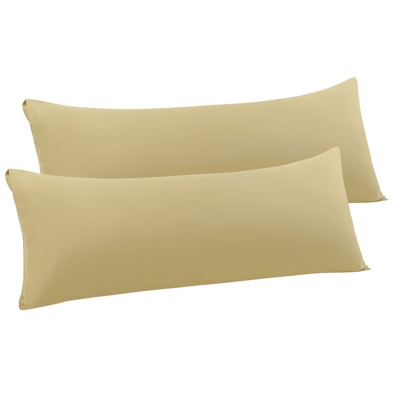 PiccoCasa Microfiber Envelope closure Design Body Pillowcases 2 Pcs, 1 of 6