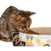 Catstages Bowl Track Scratcher Cat Interactive Toy - 2 of 4