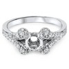 Pompeii3 1/3ct Diamond Semi Mount Engagement Ring Setting 14K - 4 of 4
