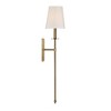 Savoy House Monroe 1 - Light Wall Light in  Warm Brass - 2 of 2