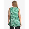 Jessica London Women's Plus Size Stretch Knit Tunic Tank - 3 of 4