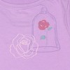 Disney Princess Girls' Belle Enchantment Awaits Graphic Print T-Shirt - 3 of 4