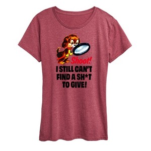 Women's - Instant Message - Can't Find A Sh Short Sleeve Graphic T-Shirt - 1 of 4