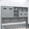 Mshliw Wooden Daybed with 2 Storage Drawers & Shelves - Sturdy Pinewood Frame, No Box Spring Required, Perfect for Bedrooms - 4 of 4