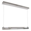 CWI Lighting Neva 36 in LED Integrated Satin Nickel Chandelier - 4 of 4