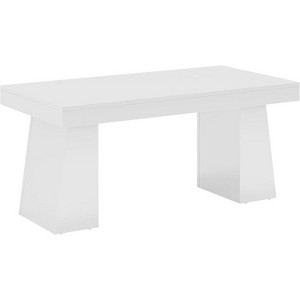 Tribesigns 55 Inches Home Office Executive Desk with Double Trapezoid Base - 1 of 4