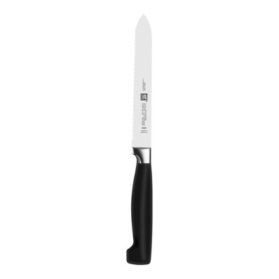 ZWILLING Four Star 5-inch Serrated Utility Knife