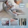 PharMeDoc Pregnancy Pillows U-Shape Full Body Maternity Pillow, Jersey Cover - 4 of 4