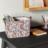 Quilted Decorative Basket Floral - Threshold™ - 2 of 4