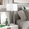 Hudson and Canal 28" Tall Table Lamp with Drum Fabric Shade - 3 of 4