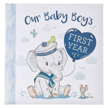Memory Book Our Baby Boy's First Year - (Hardcover)
