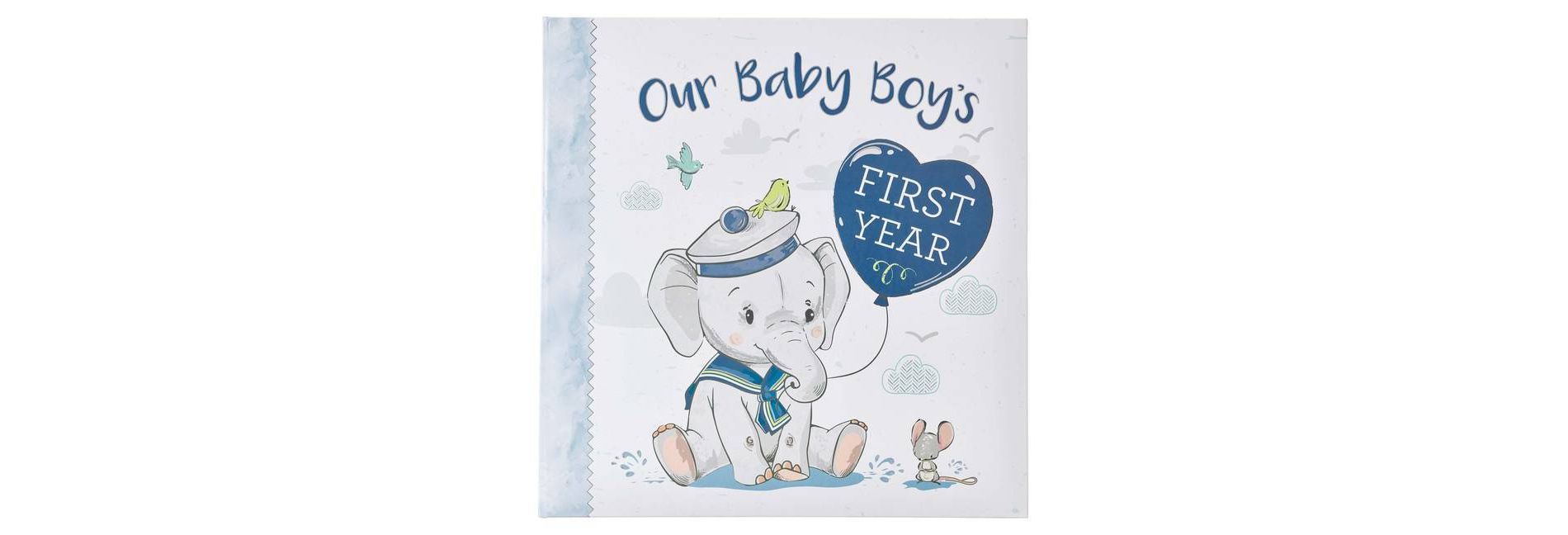 Memory Book Our Baby Boy's First Year - (Hardcover)