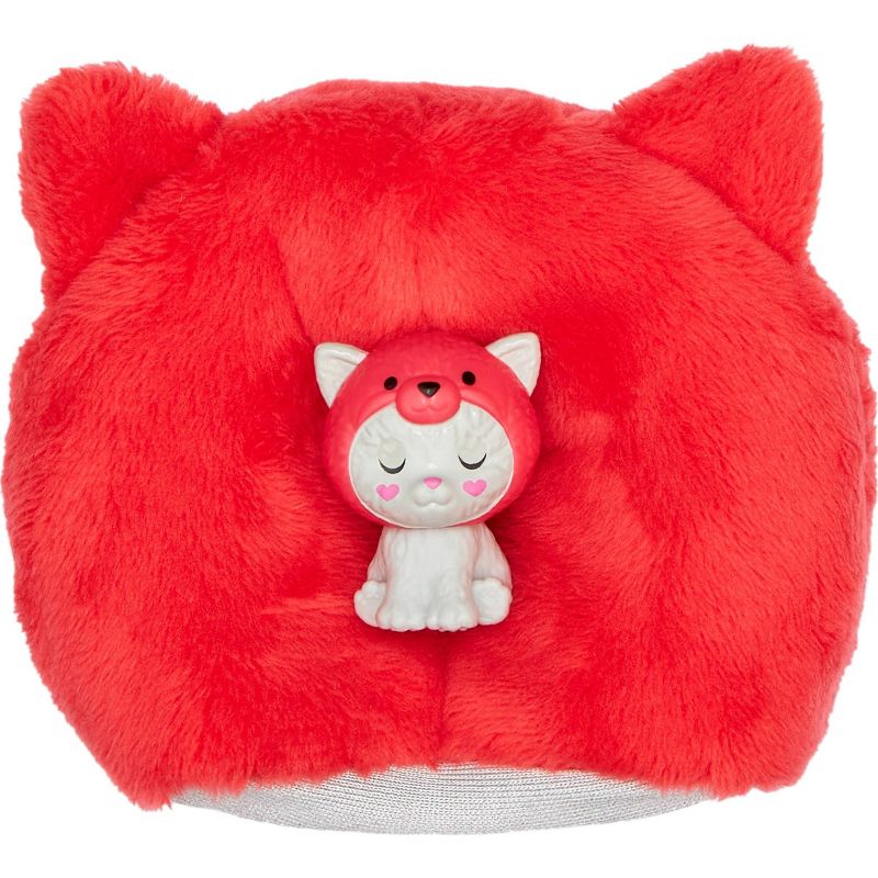 Barbie Cutie Reveal Kitten as Red Panda Costume-Themed Series Doll &#38; Accessories with 10 Surprises, 6 of 8