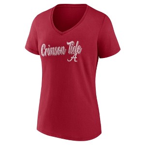 NCAA Alabama Crimson Tide Women's V-Neck T-Shirt - 1 of 3