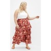 Women's Plus Size Drama Queen Skirt - rose | CITY CHIC - 2 of 4