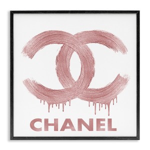 Stupell Industries Dripping Paint Fashion Brand, 17" x 17" - 1 of 4