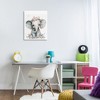 Stupell Industries Nursery Floral Elephant Canvas Art - 3 of 4