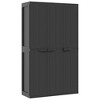 Outdoor Storage Cabinet Black Polypropylene 38 x 14 x 65 invidaXL - 2 of 4