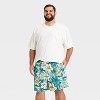 Men's 7'' Patterned Swim Trunks - Goodfellow & Co™ - 3 of 3