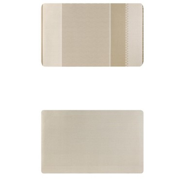 Unique Bargains 2 Pcs Modern Comfort Non-Slip Absorbent Kitchen Mats
