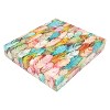 Bck2U Makeup Removal Washcloths (5 Pack), Microfiber, Feathers Pattern - 2 of 4