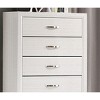Sapphtopaz Modern Dresser with 5 Wide Drawers & Wooden Legs Closet Storage Cabinet with Two-Tone Design Drawer Organizer for Bedroom, Entryway - 2 of 4