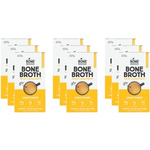 Bone Brewhouse Bone Broth Chicken Lemon Ginger - Case of 9 - 2.82 oz - 1 of 2